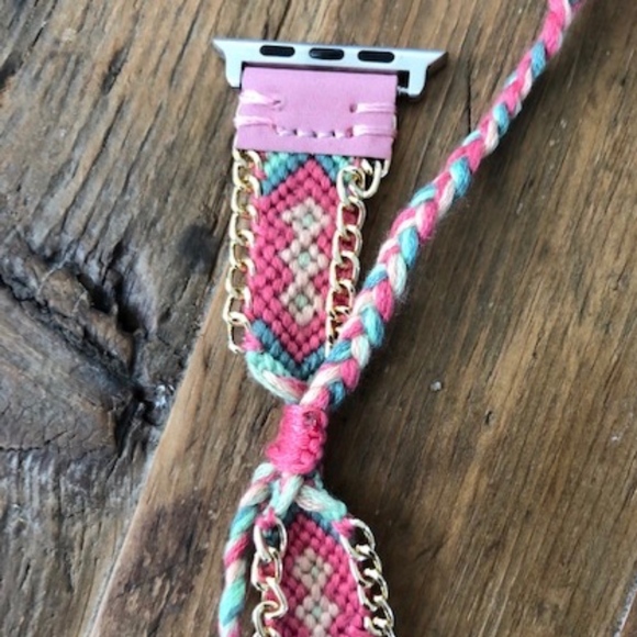 Boho Knit Watchband- 38/40 - Picture 1 of 1